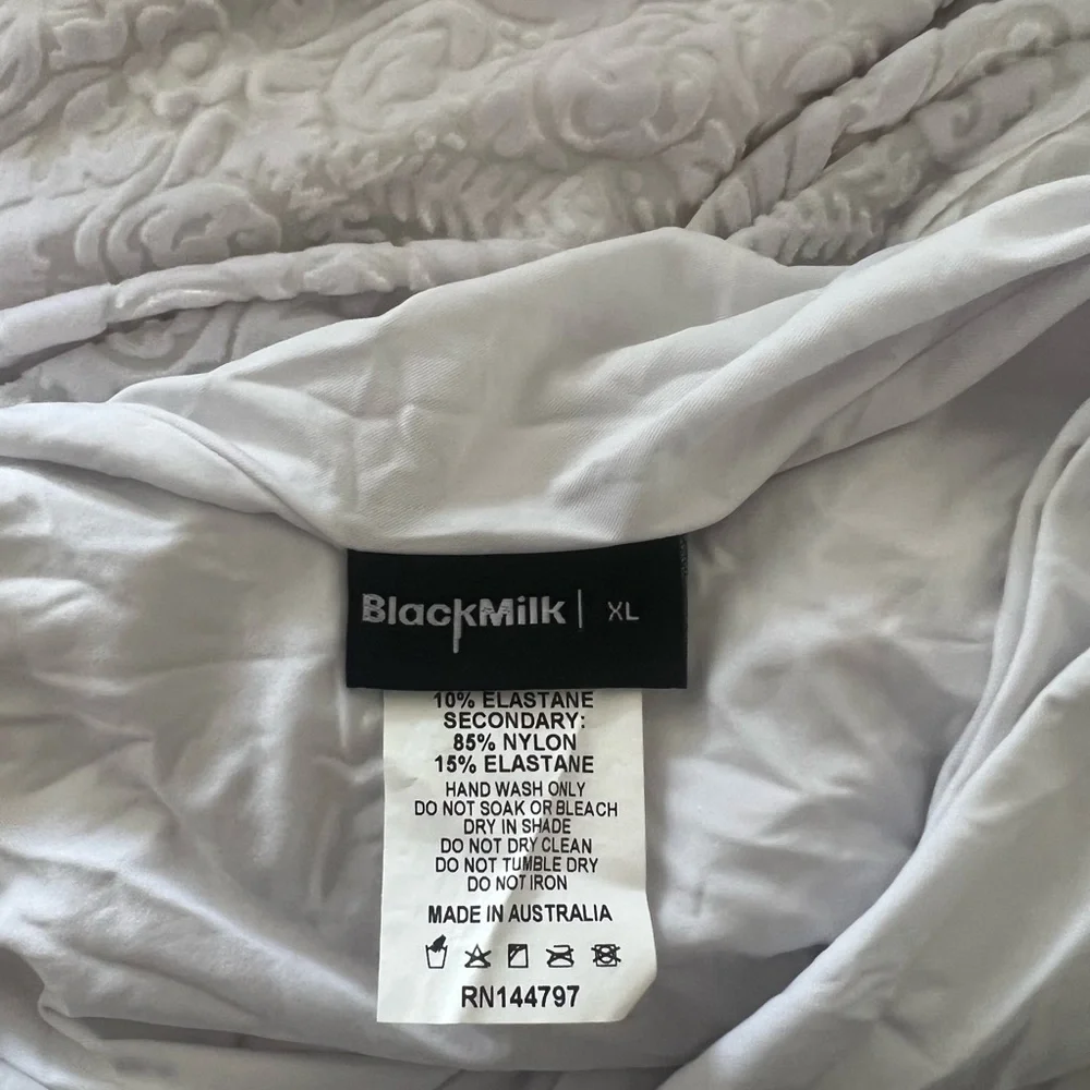 Burned Velvet White Cheerleader skirt    Limited - Picture 4 of 6